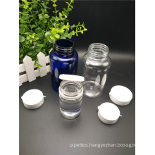 PET Plastic Candy Bottle Chewing Gum Containers with Tear Cap